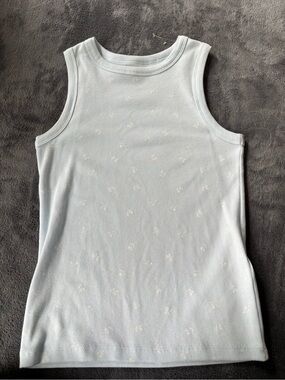Girls' Light Blue Sleeveless Abercrombie Tank Top